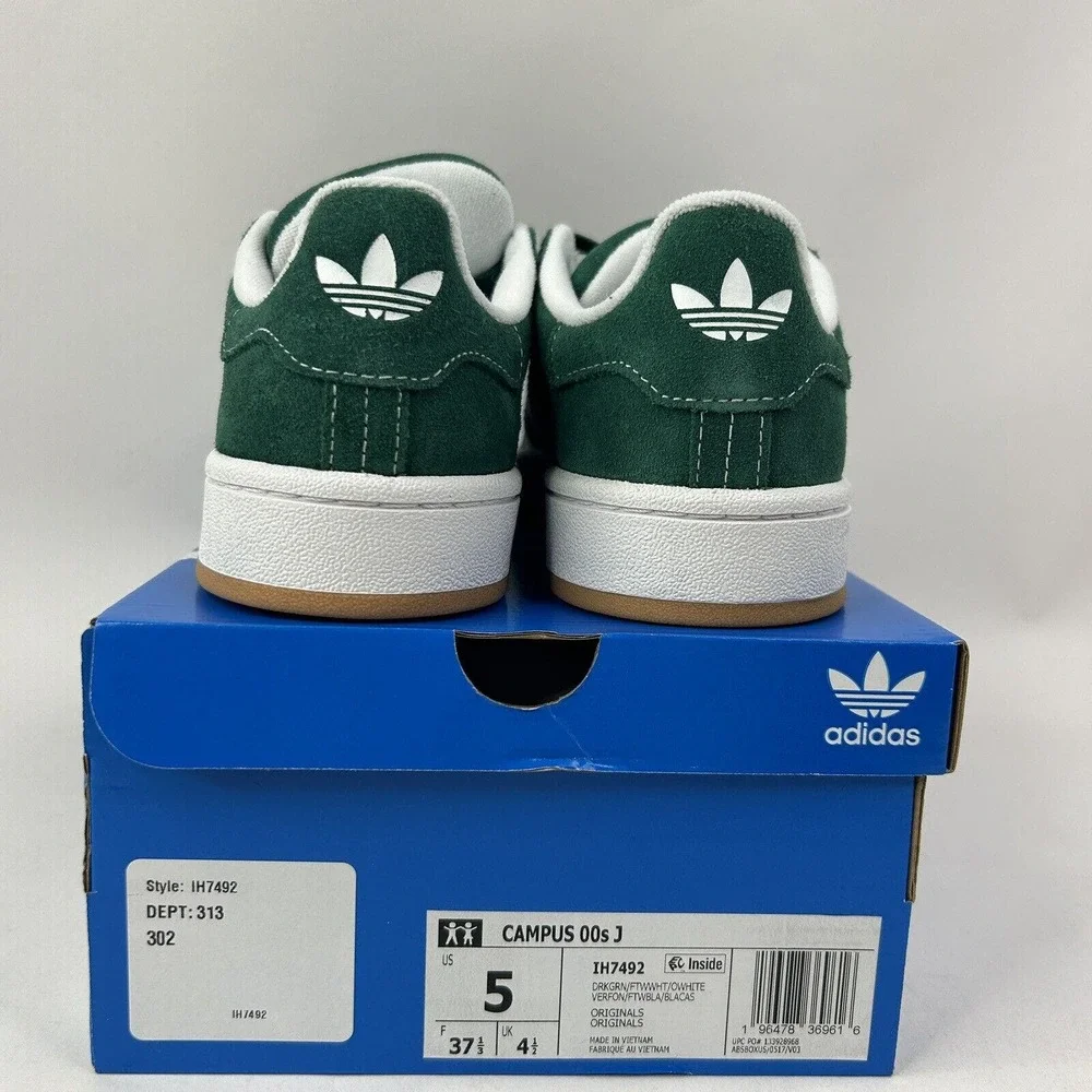 Adidas Shoes Campus 00s “Dark Green White” 2024 - Picture 4 of 5